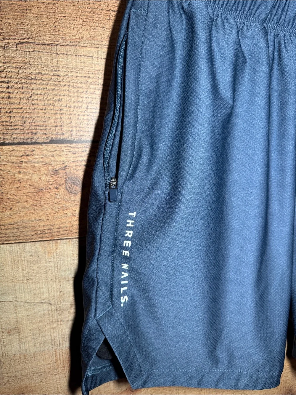 Three Nails Pro Tech 2.0 Lined Shorts Midnight Navy Men’s size Small* Drawstring - Picture 5 of 10